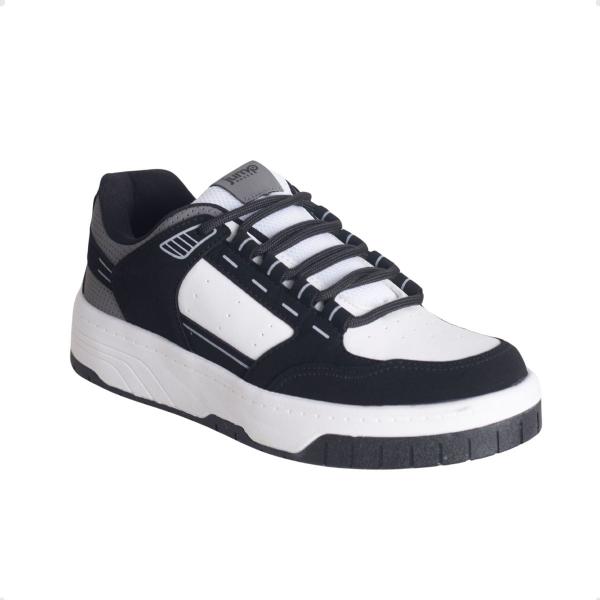 Imagem de Tênis Street Masculino Jump Branco E Preto