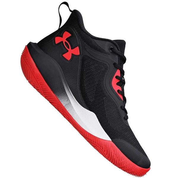 Imagem de Tênis Under Armour Basquete BankShot - Preto/Vermelho