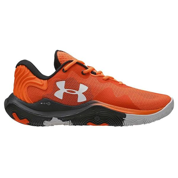 Imagem de Tênis Under Armour Basquete Buzzer Laranja