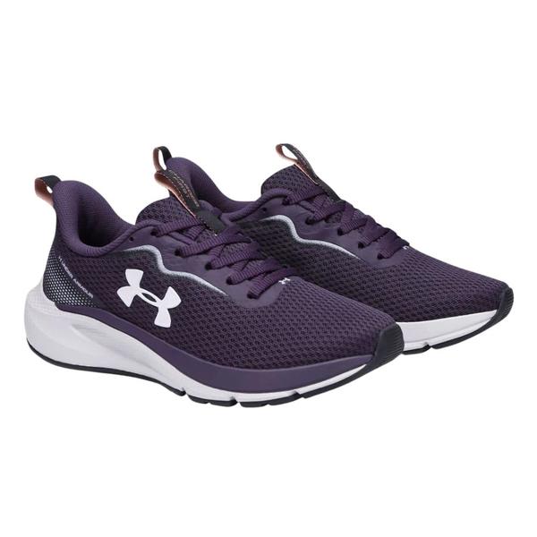 Imagem de Tênis under Armour Charged First Corrida Roxo e Branco - Feminino