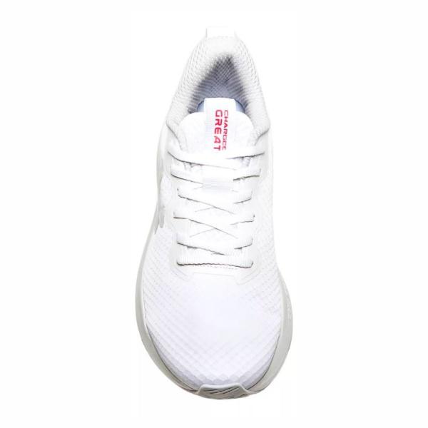 Imagem de Tênis Under Armour Charged Great Unissex Branco Cinza