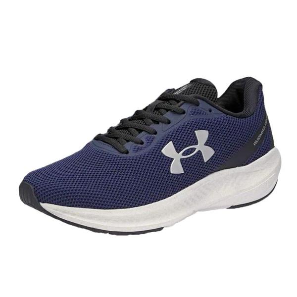 Imagem de Tênis Under Armour Charged Wing Corrida Marinho e Branco- Masculino