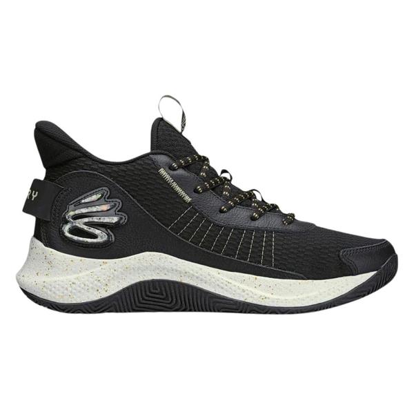 Imagem de Tênis Under Armour Curry 3Z7 Basquete Preto e Branco - Masculino