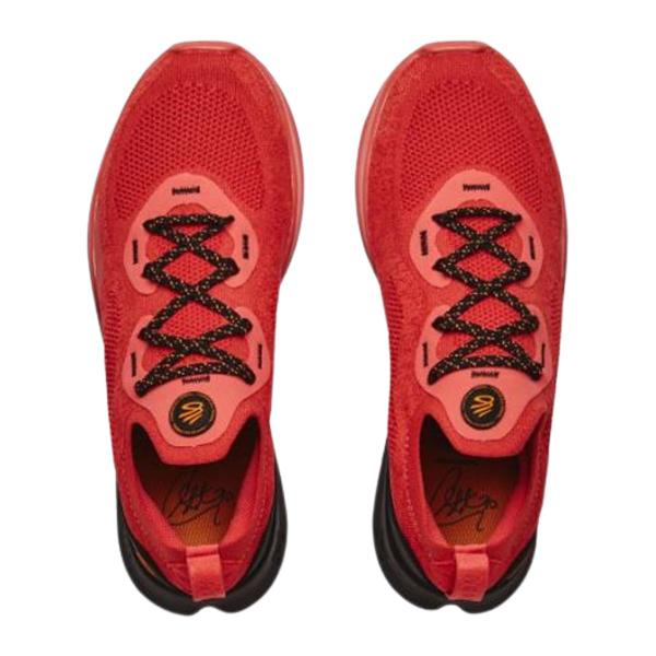 Imagem de Tênis Under Armour de Corrida Curry Flow Go Masculino - Vermelho e Preto