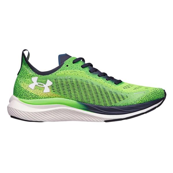 Imagem de Tênis Under Armour Pacer Corrida Verde Limão e Marinho - Masculino