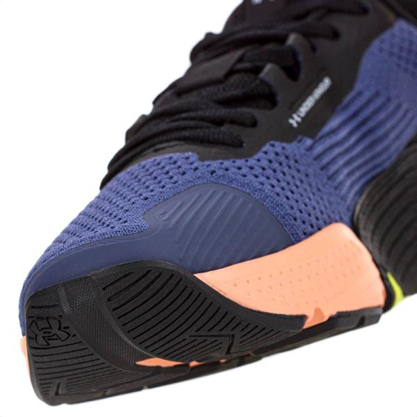 Imagem de Tênis Under Armour Tribase Reps 2 Azul Preto e Roxo - Feminino