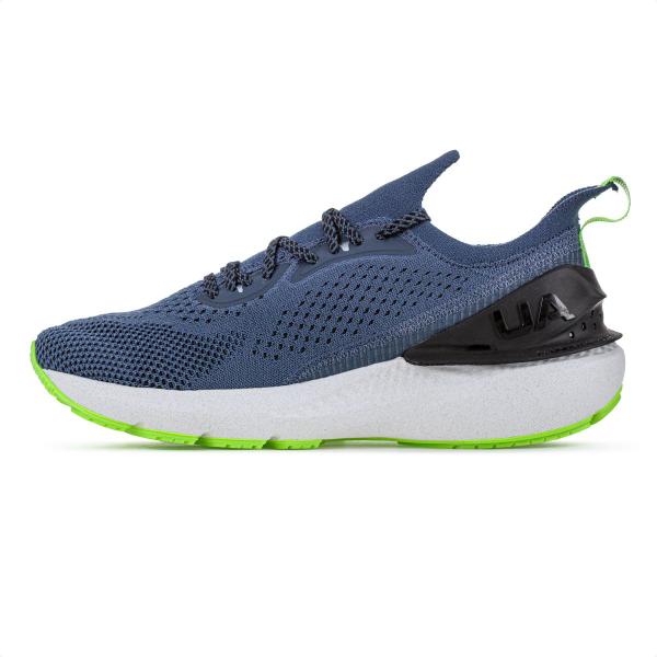 Imagem de Tênis Under Armour UA CH Quicker Azul Marinho Preto e Verde - Masculino