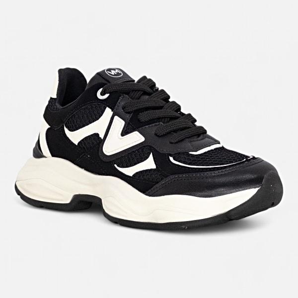 Imagem de Tenis Via Marte Feminino Jogging Chunky Casual Recortes