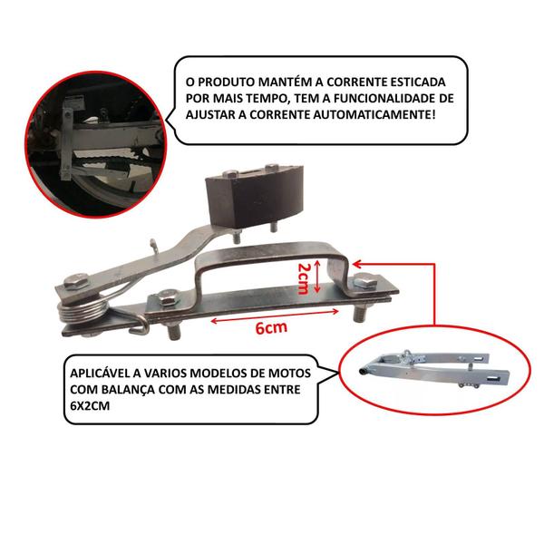 Imagem de Tensor Esticador Corrente Bros 125 Bros 150 Bros 160 Xre 190