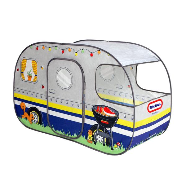 Imagem de Tent Little Tikes RV Camper com fogueira inflável e cachorro