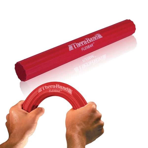 Imagem de Terapia para Cotovelo de Tenista FlexBar THERABAND, Resistência Leve e Iniciante