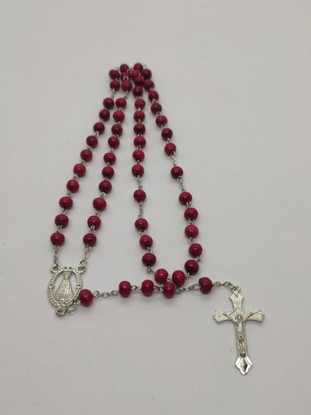 Imagem de Terço Nossa Senhora - Vermelho