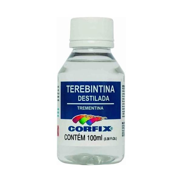 Imagem de Terebentina Bi Destilada 100ml Corfix