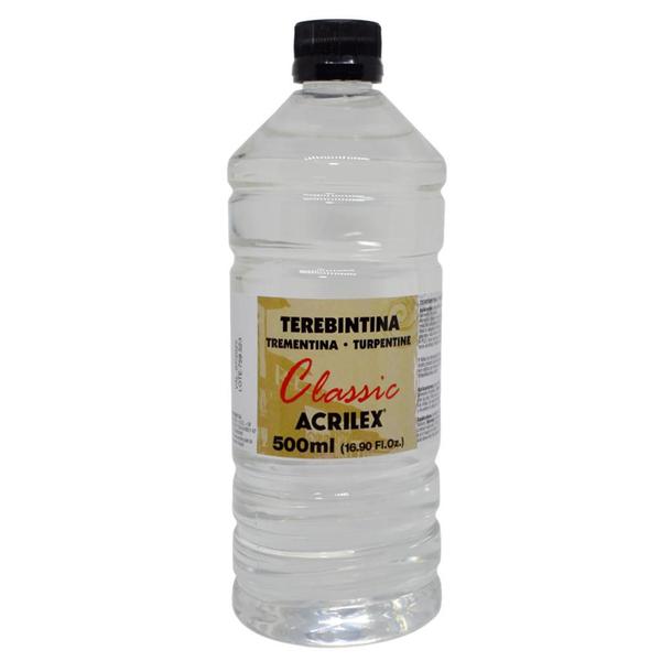 Imagem de Terebintina Classic 500ml Acrilex Artesanato