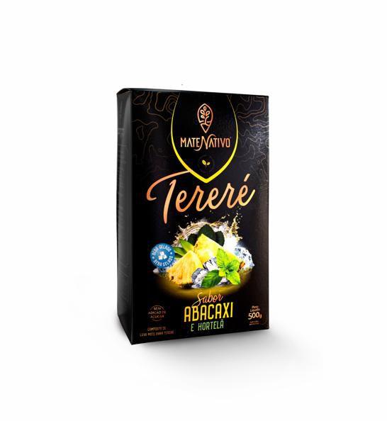 Tereré - MateNativo - Abacaxi e Hortelã - 500gr - Laminada - De Valérios Imagem de Tereré - MateNativo - Abacaxi e Hortelã - 500gr - Laminada