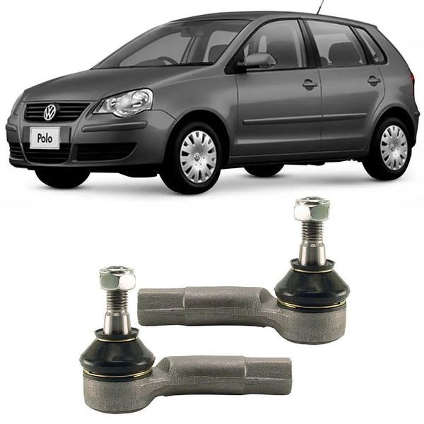 Imagem de Terminal de Direção Volkswagen Polo Dianteiro 2003 Até 2014 O Par