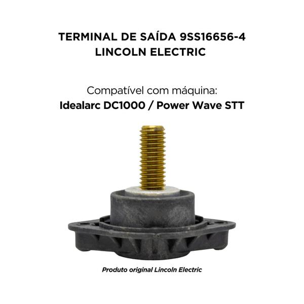 Imagem de Terminal de saída 9ss16656-4 lincoln electric