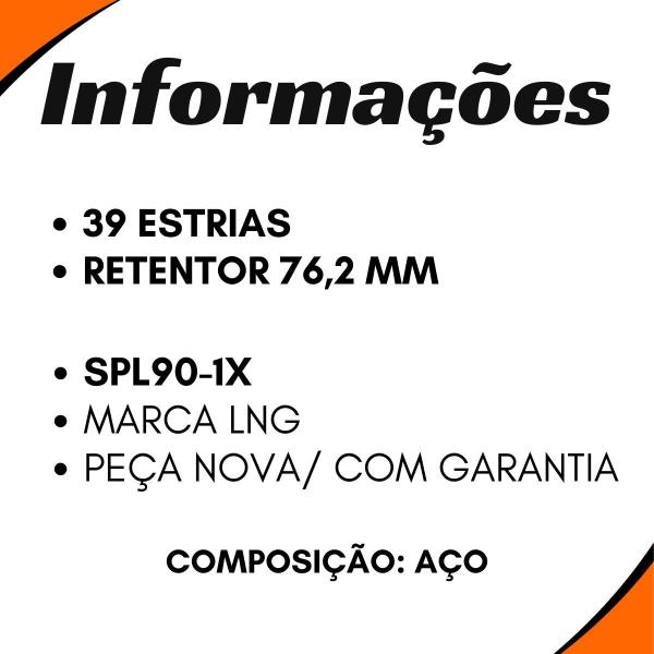 Imagem de Terminal Diferencial Aço 39 Est. Vw 17.210 (2000...) 2tg 525 283