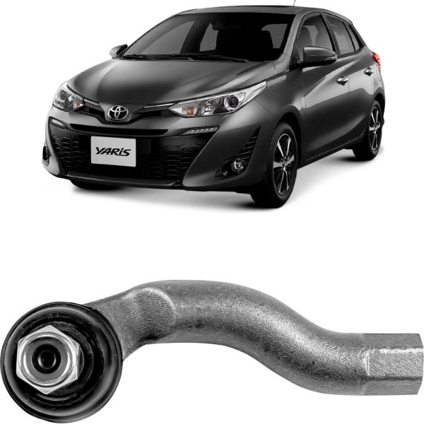 Imagem de Terminal Direção Direito Toyota Yaris 2018 a 2023 Viemar