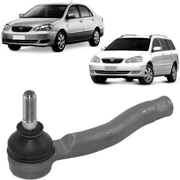 Terminal Direção Toyota Corolla Fielder 2002 a 2008 Viemar Imagem de Terminal Direção Toyota Corolla Fielder 2002 a 2008 Viemar
