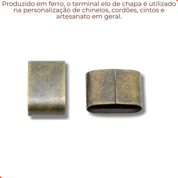 Imagem de Terminal elo de chapa comp de ferro 14,5 x10mm