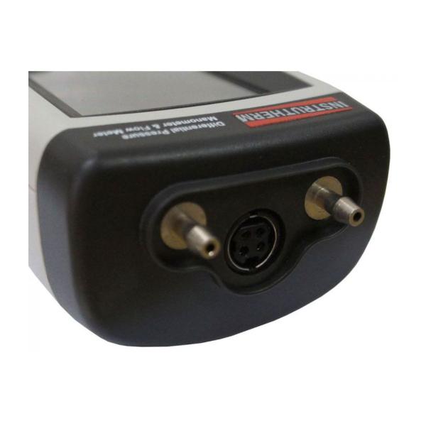 Imagem de Termo Anemômetro Digital Temperatura Micromanômetro Diferencial Manômetro Am-100 Portátil Instrutherm Com Estojo