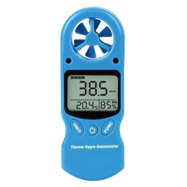 Imagem de Termo-higro-anemômetro INS-1350  Mede T/U/V  LCD Tripla