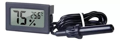 Termo-higrômetro Termômetro Digital Umidade Temperatura Chocadeira Ambiente Geladeira Sensor Externo KLX Qualidade e Inovação Imagem de Termo-higrômetro Termômetro Digital Umidade Temperatura Chocadeira Ambiente Geladeira Sensor Externo KLX Qualidade e Inovação