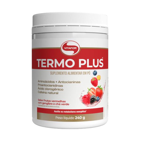 Imagem de TERMO PLUS  FRUTAS VERMELHAS COM GENGIBRE E CHA VERDE 240g  VITAFOR