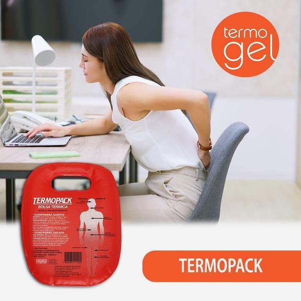 Imagem de Termogel Bolsa Térmica em Gel Termopack Grande Vermelha