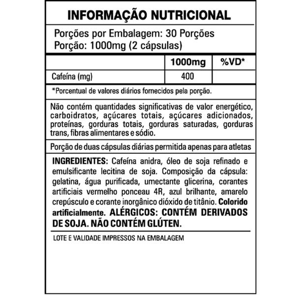 Imagem de Termogênico Lipo Caffeine 60 Cápsulas - Leader Nutrition