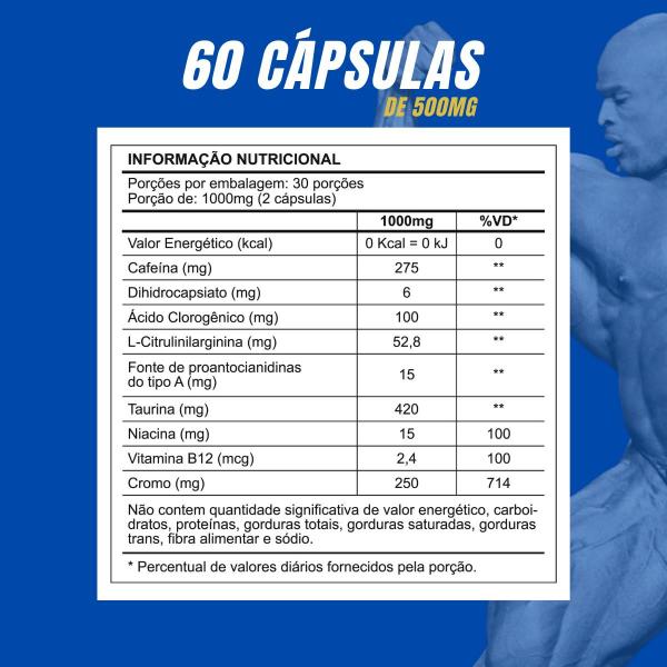 Imagem de Termogênico Original Ronnie Coleman Light Weight Baby  60 cápsulas