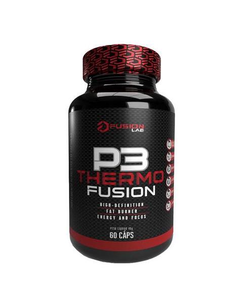 Imagem de Termogenico P3 thermo fusion 60 cápsulas - Muscle definition