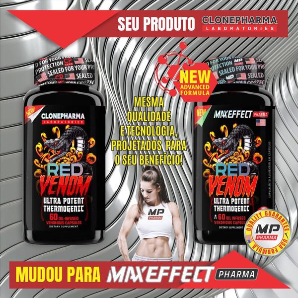 Imagem de Termogênico Red Venom - 60 Cápsulas - MaxEffect Pharma