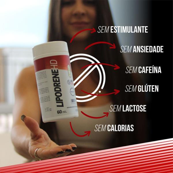 Imagem de Termogênico Sem Cafeina Lipo Drene HD  Exx Nutrition