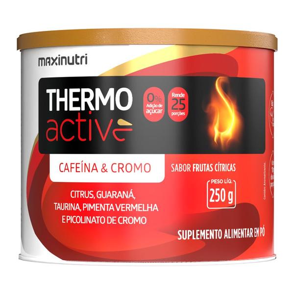 Imagem de Termogênico Thermo Active 250g Sabor Frutas Cítricas Maxinutri