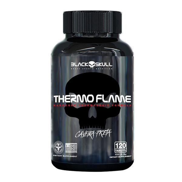 Imagem de Termogênico Thermo Flame 120 Capsulas Black Skull