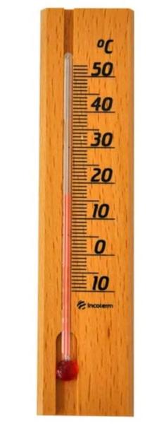 Imagem de Termometro ambiente -10+50 ta 229.05.1.00 madeira incoterm