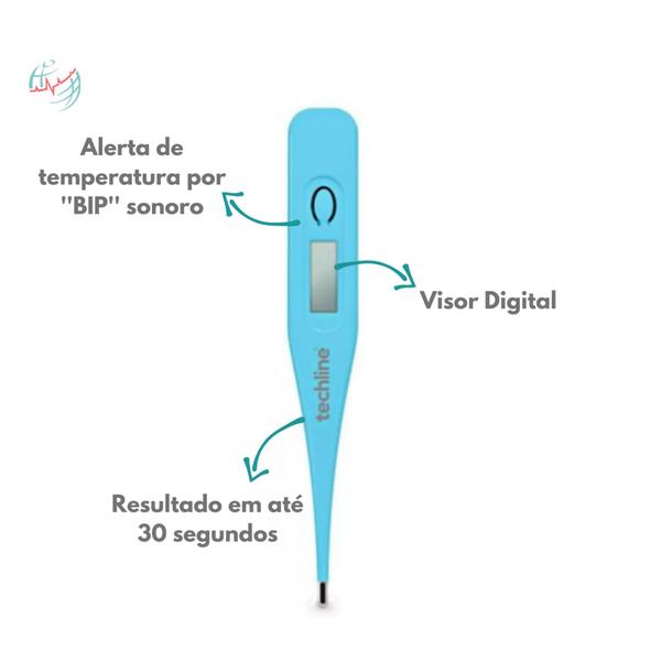 Imagem de Termômetro Clinico Digital