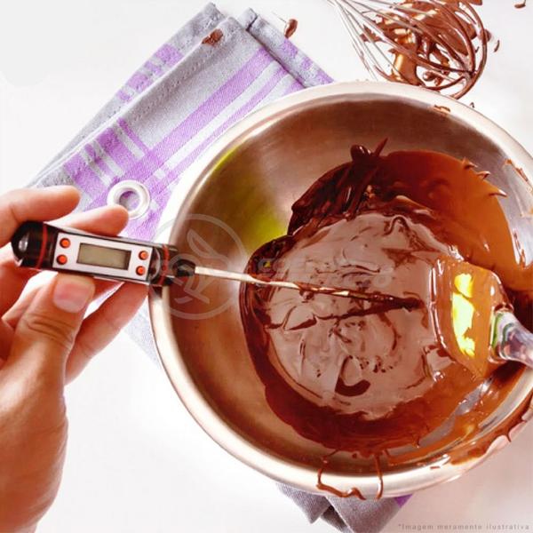 Termômetro Culinário Cozinha Digital com Espeto Alimentos e Líquidos Mede -50ºC a +300ºC Presente Dia dos Namorados - DRAIK Imagem de Termômetro Culinário Cozinha Digital com Espeto Alimentos e Líquidos Mede -50ºC a +300ºC Presente Dia dos Namorados