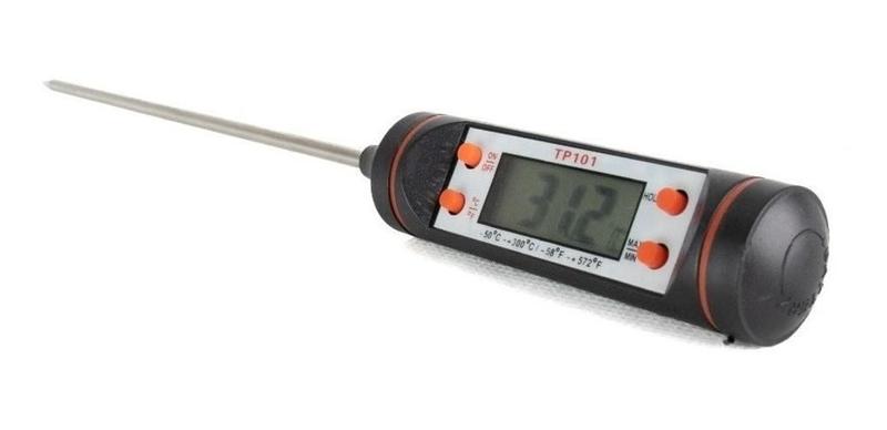 Termômetro Culinário Digital Espeto Alimento Cozinha Tp 101 - Shopbr Imagem de Termômetro Culinário Digital Espeto Alimento Cozinha Tp 101