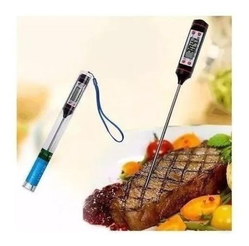 Termômetro Culinário Digital Espeto Alimento Cozinha Tp 101 - Shopbr Imagem de Termômetro Culinário Digital Espeto Alimento Cozinha Tp 101