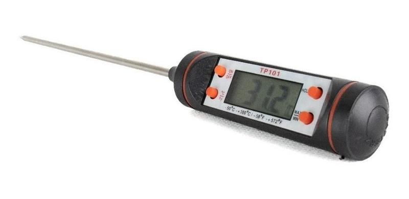 Termômetro Culinário Digital Espeto Alimento Cozinha Tp 101 - Shopbr Imagem de Termômetro Culinário Digital Espeto Alimento Cozinha Tp 101