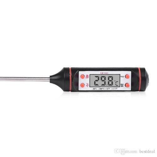 Termômetro Culinário Digital Espeto Alimento Cozinha Tp101 - OEM Imagem de Termômetro Culinário Digital Espeto Alimento Cozinha Tp101