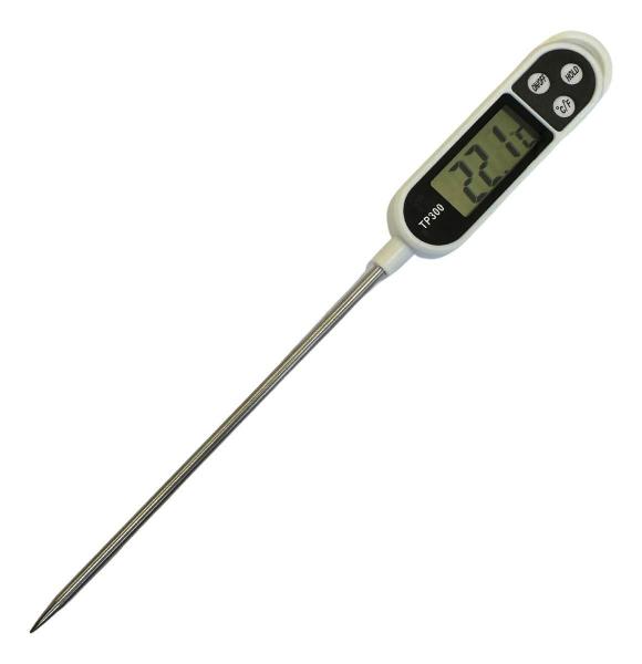 Termômetro Culinário Digital Espeto Cozinha Com Certificado - Exbom Imagem de Termômetro Culinário Digital Espeto Cozinha Com Certificado