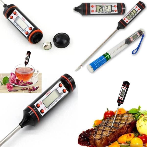 Termômetro Culinário Digital para Tempero de Sopas e Caldos - Sabor Acolhedor! - Monac Imagem de Termômetro Culinário Digital para Tempero de Sopas e Caldos - Sabor Acolhedor!
