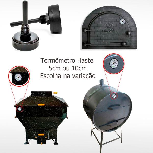 Imagem de Termômetro De Forno Industrial De 0-500 Graus 