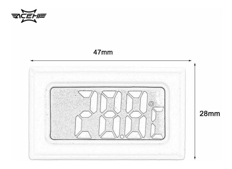 Imagem de Termometro Digital Com Sensor Externo Para Freezer, Chocadeira, Estufa E Câmera Fria