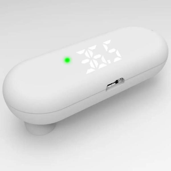 Termômetro Digital de Testa Infantil - Sem Contato, Recarregável via USB Imagem de Termômetro Digital de Testa Infantil - Sem Contato, Recarregável via USB