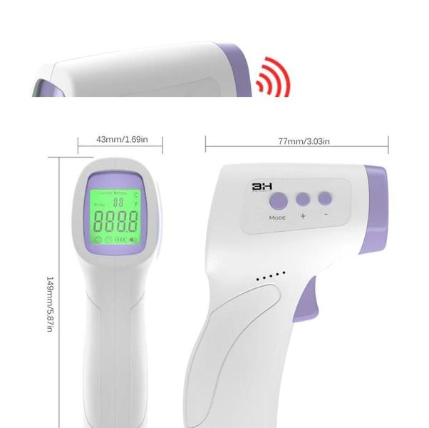 Imagem de Termômetro Digital Febre Testa Infravermelho Laser